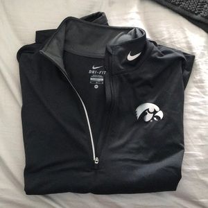 Nike Iowa Hawkeye quarter zip